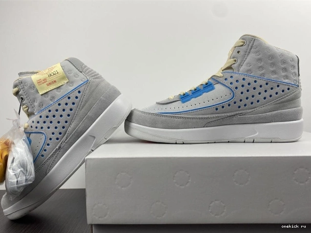 Chep Onekick DN3802-001 Union Jordan Retro Grey 2 Fog 0623